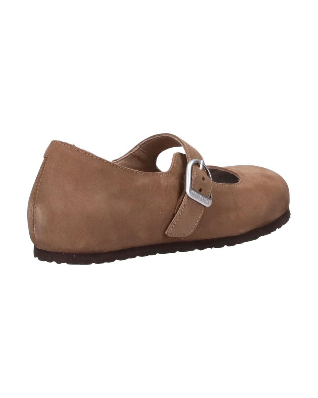 Birkenstock Brown Mary Jane Flat Shoe