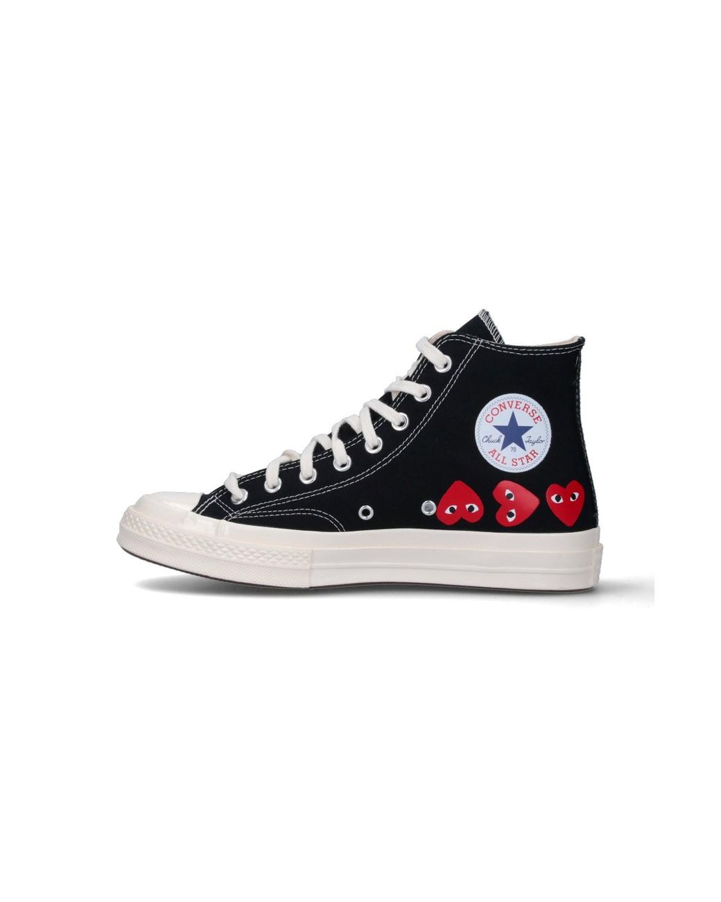 Cdg converse high sales top multi heart