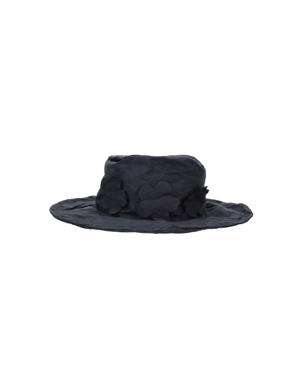 Scha Blue Cotton Hat