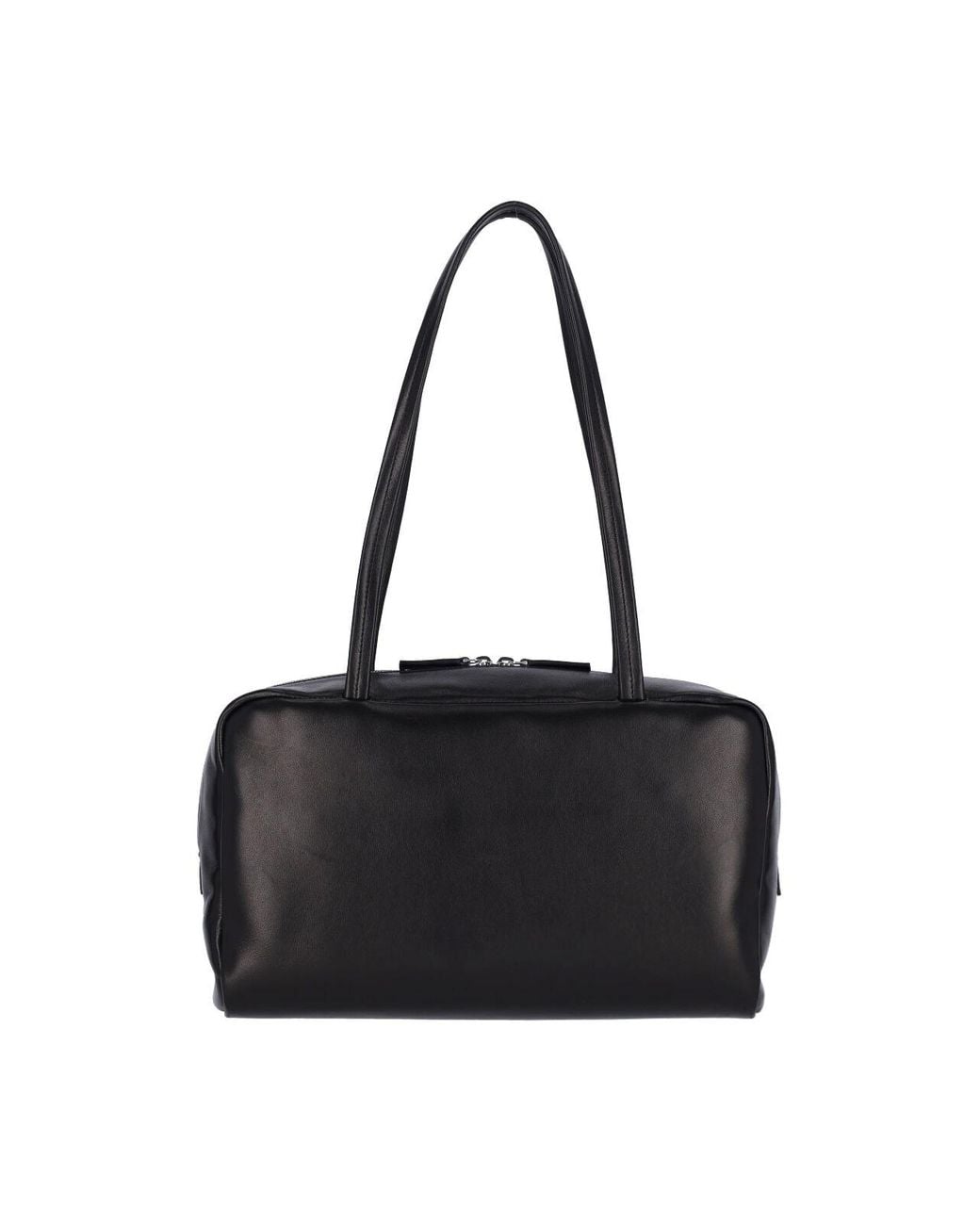 The Row Black "astra" Bowling Bag
