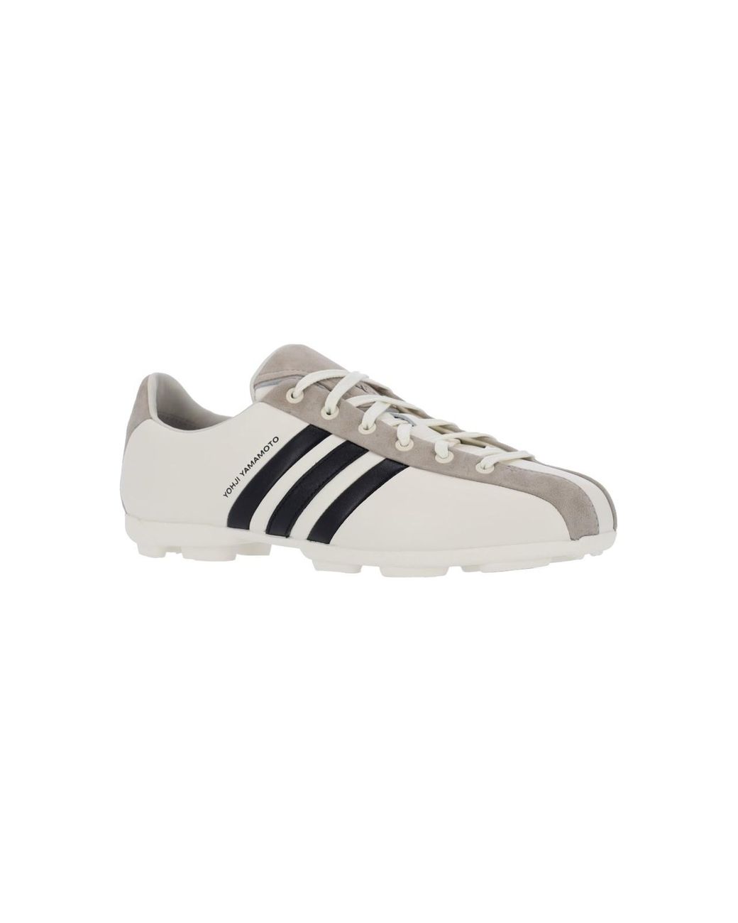 Y-3 White Sneakers Leather