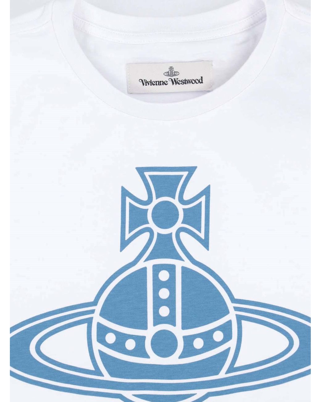 Vivienne Westwood White Orb Graphic T-Shirt