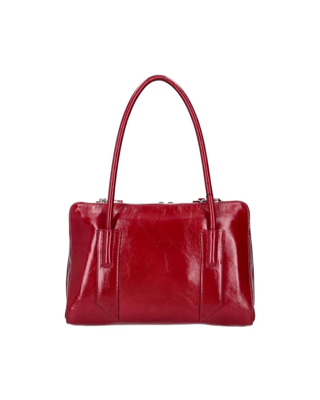 The Attico Red Shoulder Bag “L'Altra Di Milano”