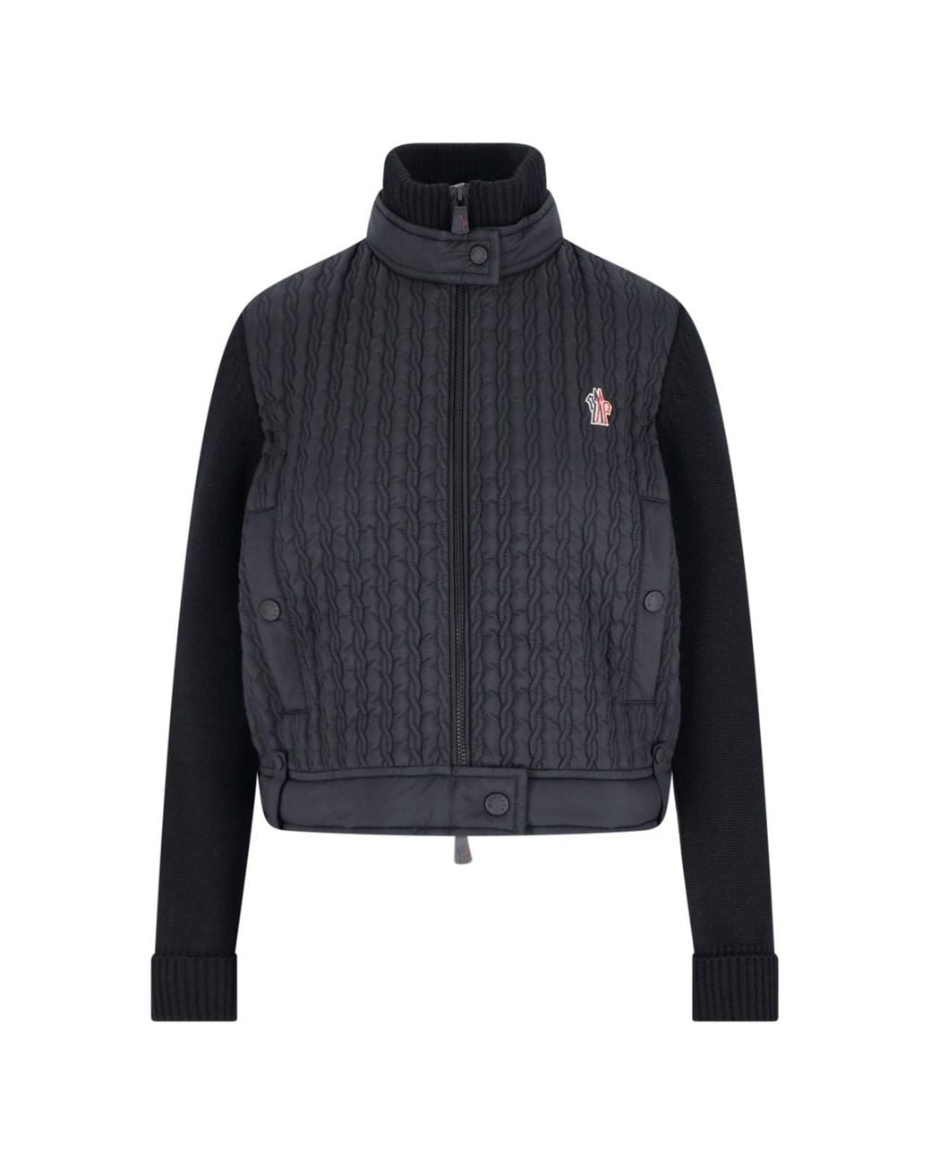Moncler Blue 'Tricot' Cardigan
