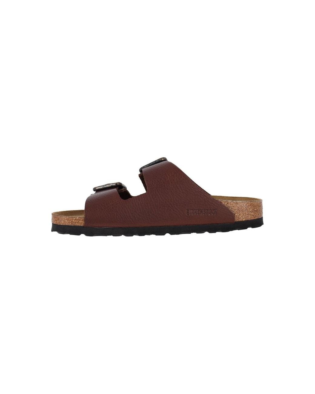 Birkenstock Brown Calf Leather Arizona Wire Buckle Sandals for men