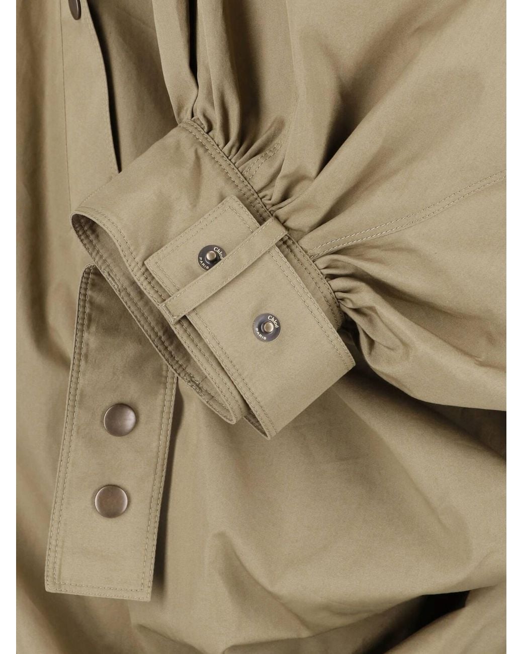 Chloé Natural Cloak Coat