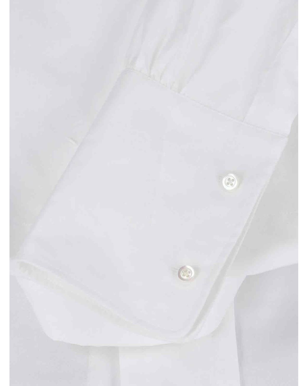 Maison Margiela White Cotton Blouse