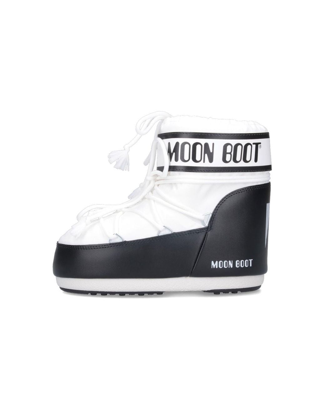 Moon Boot White Icon Low Padded Ankle Boots