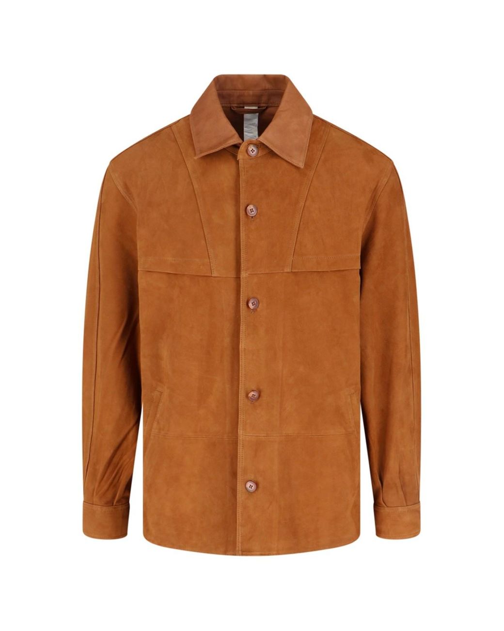 sunflower Brown Suede Shirt for men