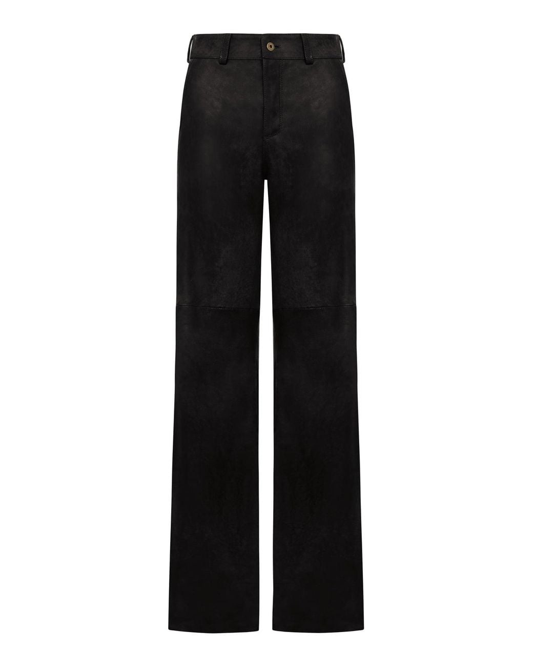 Salvatore Santoro Black Leather Pants