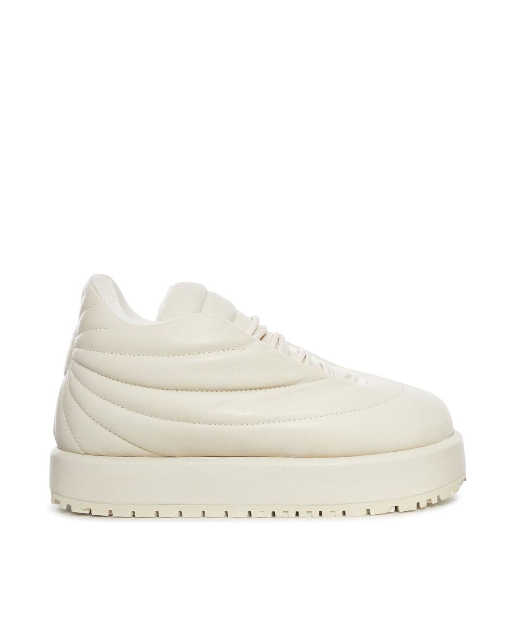 PDF CHANNEL Pluto Leather Sneaker in Natural for Men | Lyst