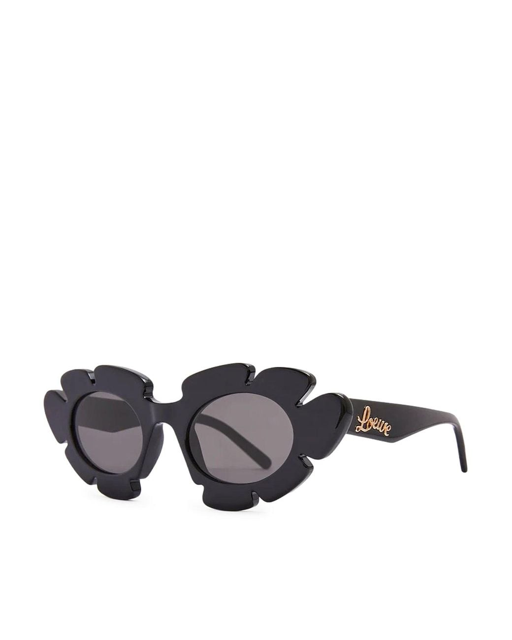 Loewe Gray Flower Sunglasses