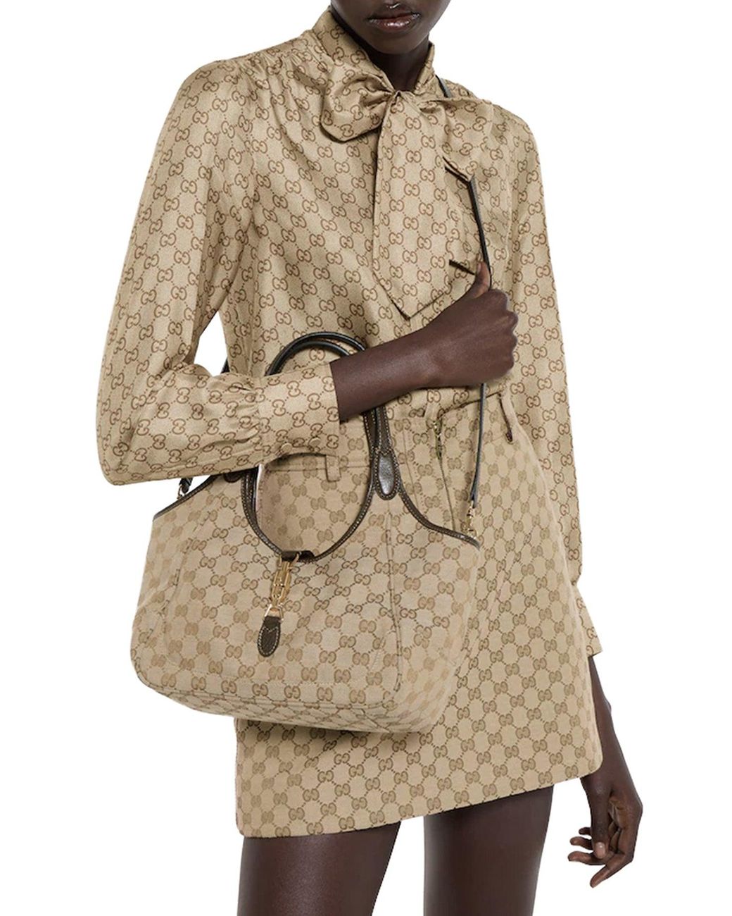 Gucci Multicolor Small Market Shopping Bag