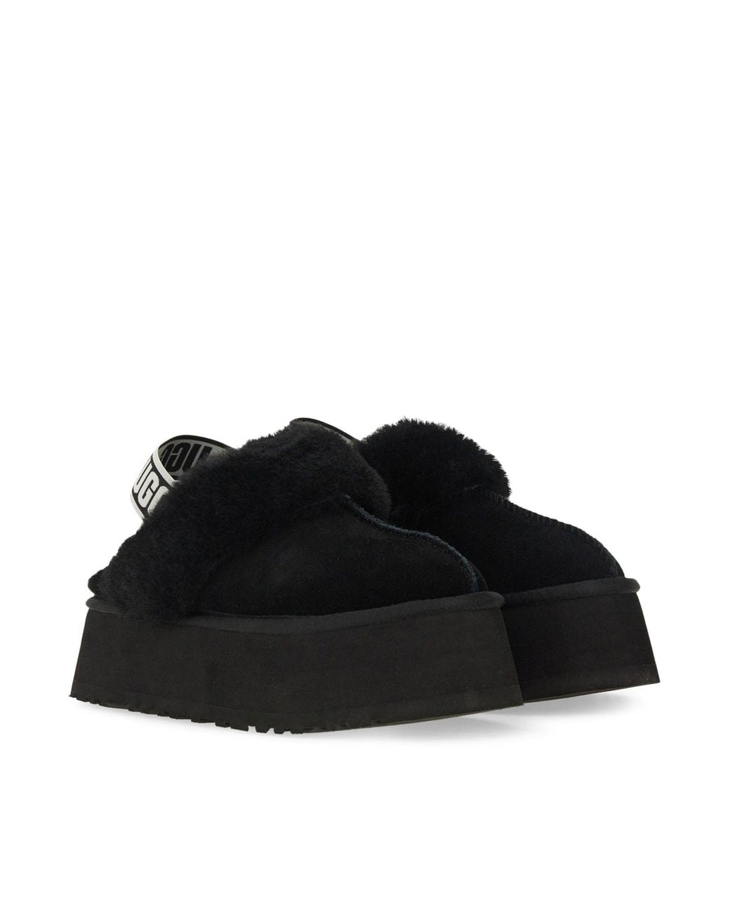Ugg Black Funkette" Sandal