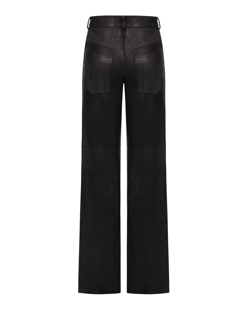 Salvatore Santoro Black Leather Pants