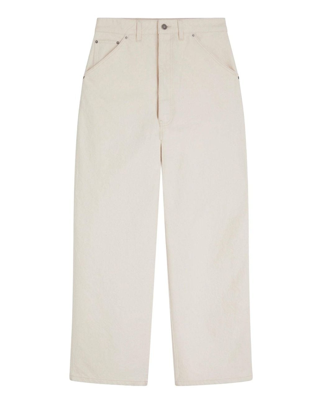 Phoebe Philo White Carpenter Jeans