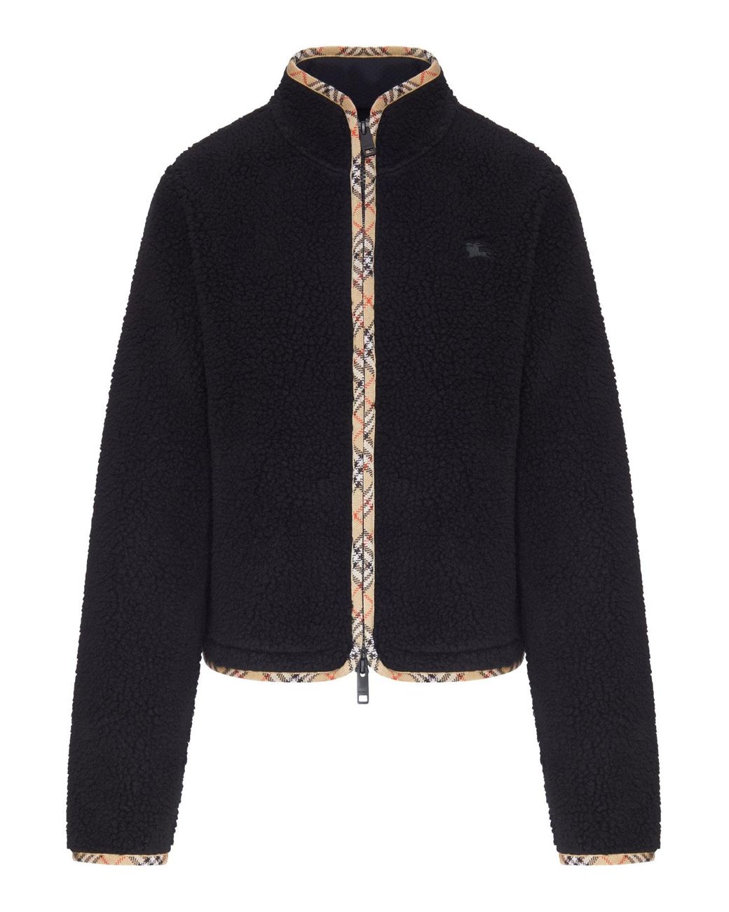 Burberry Blue Teddy Fleece Jacket