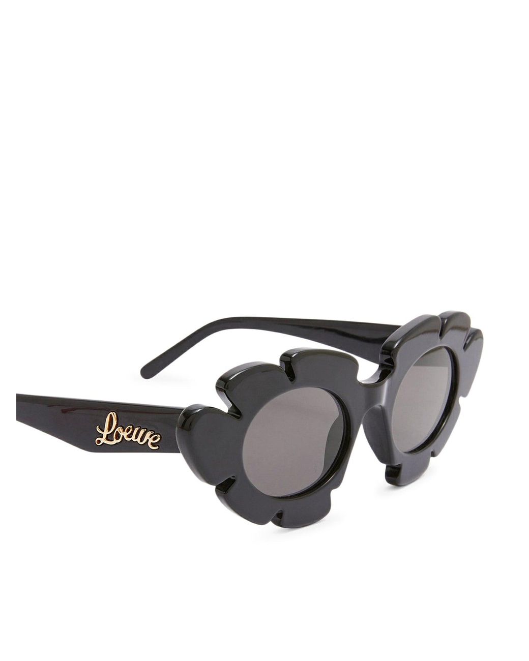 Loewe Gray Flower Sunglasses