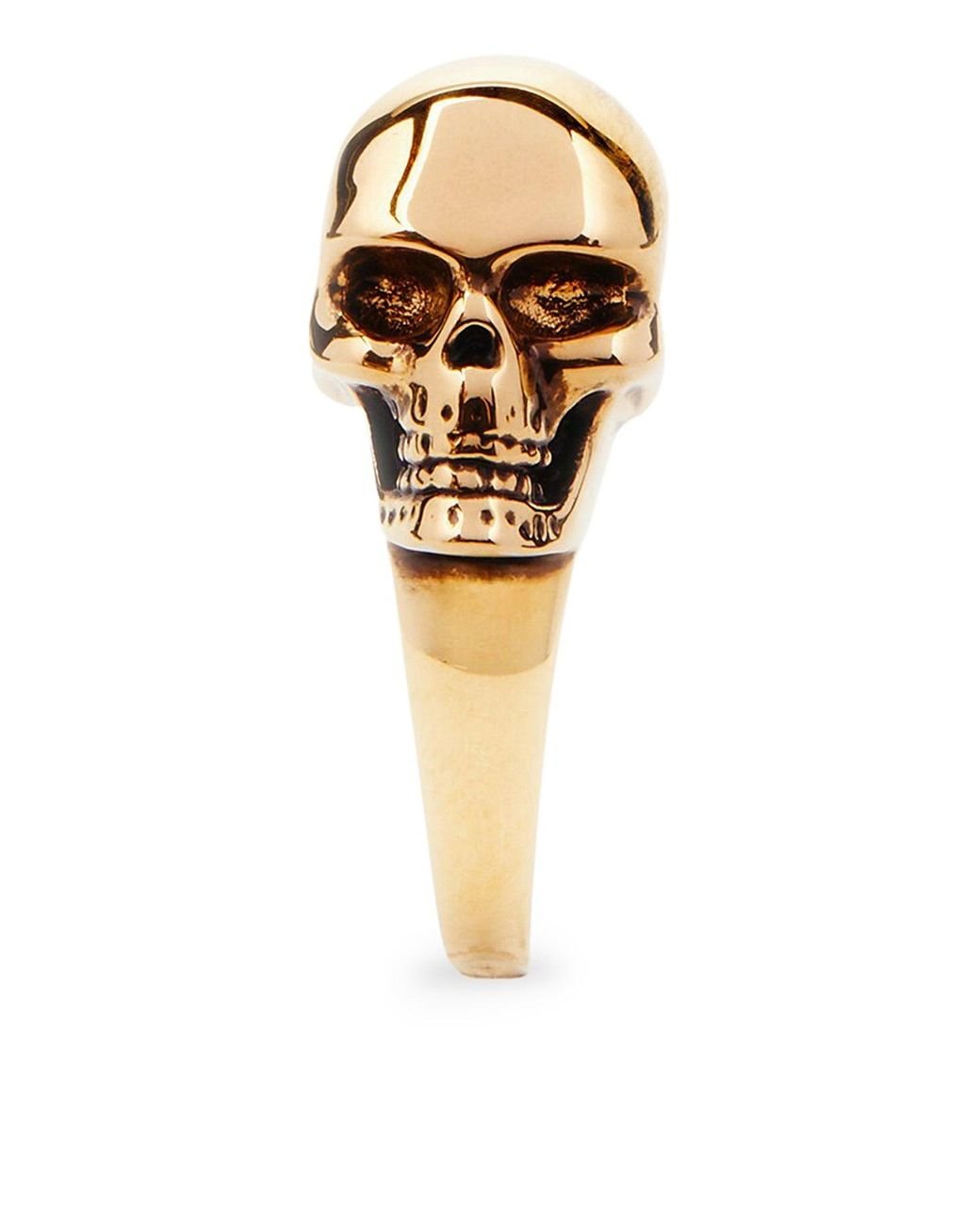 Alexander mcqueen enamel store skull ring