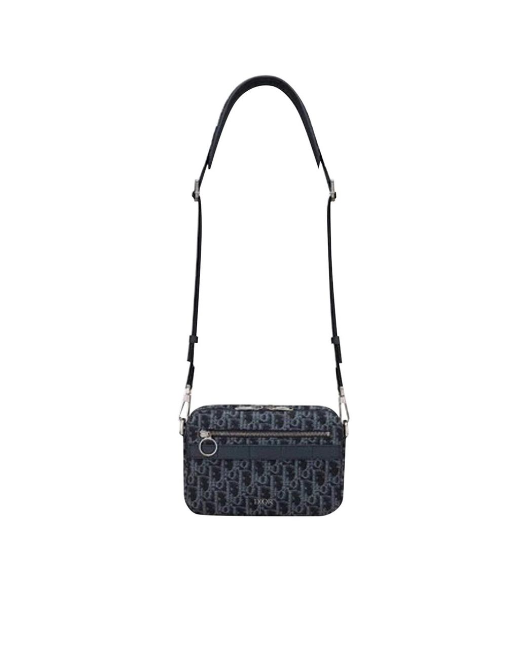 Dior Safari Messenger Bag Dior Oblique Jacquard Beige/Black in