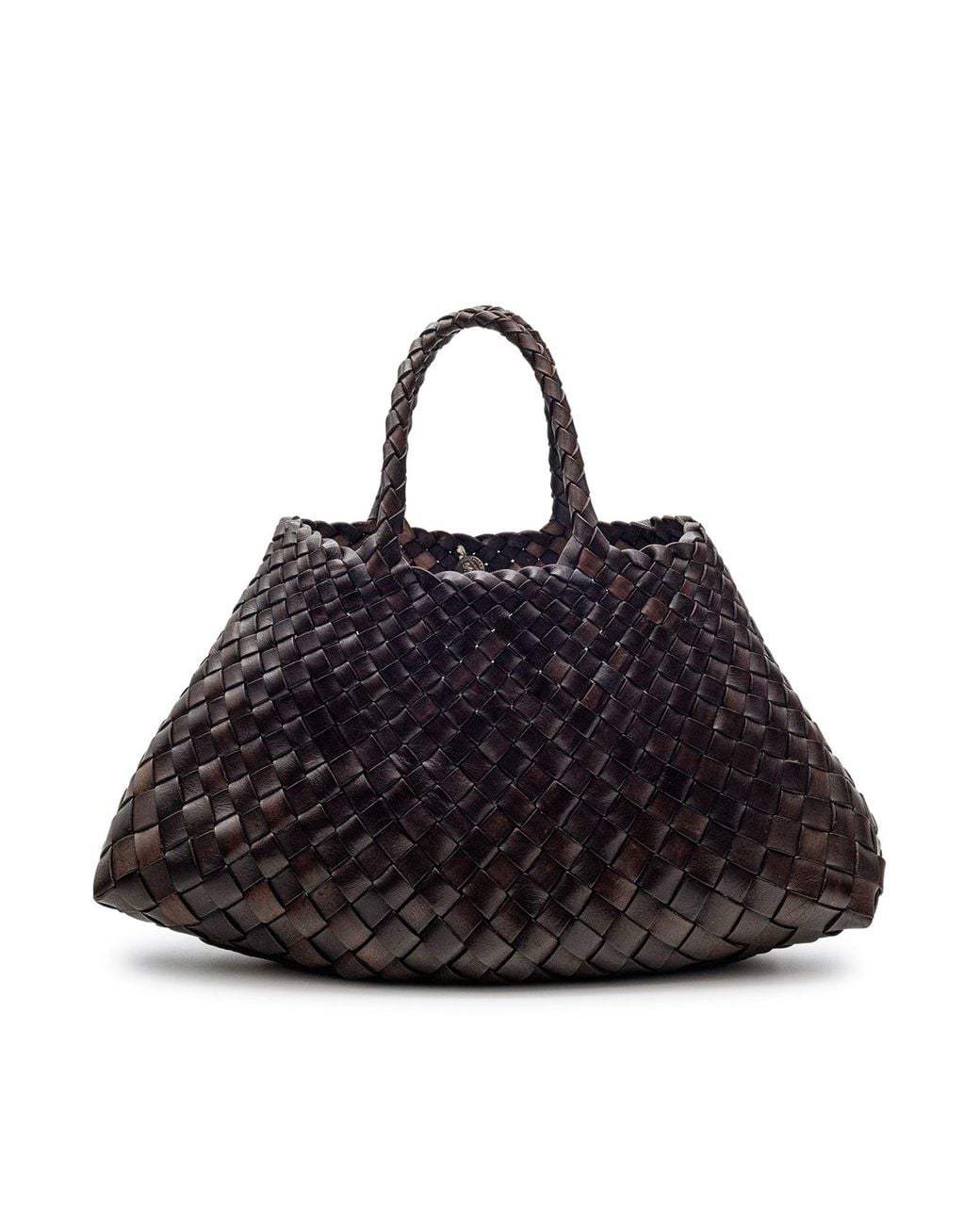 Dragon Diffusion Black Santa Croce Small Leather Bag