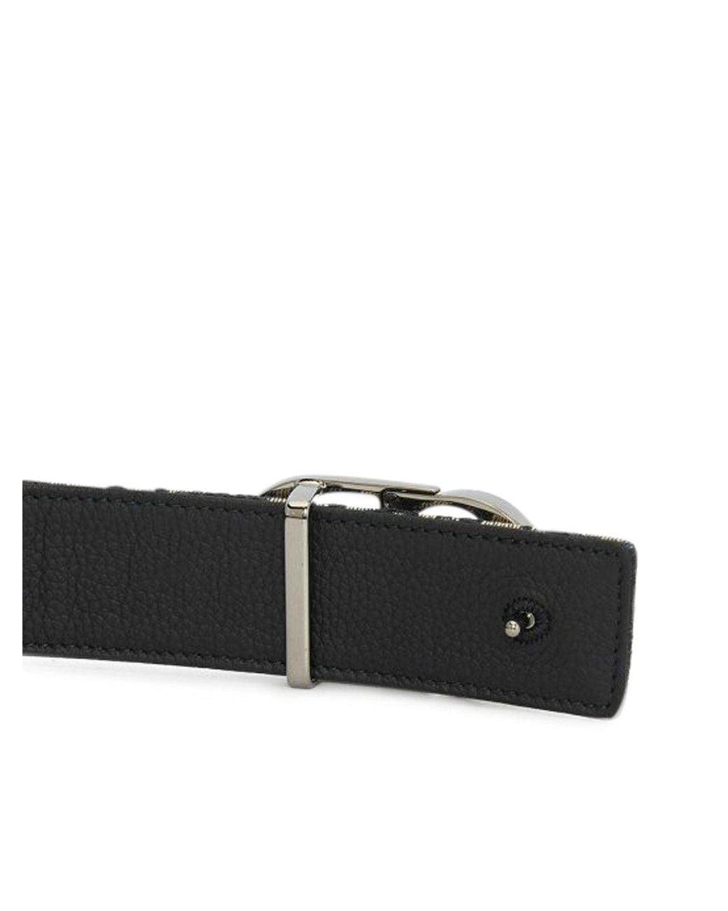 Dior Reversible Belt in Black for Men | Lyst