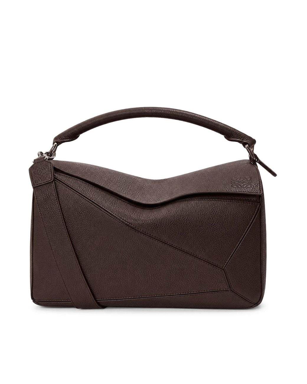 Loewe Brown Large Puzzle Bag for men