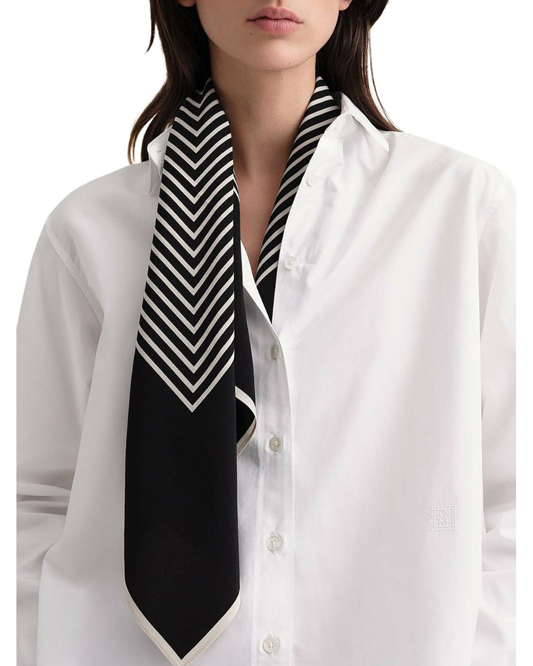 Totême  Black Scarves