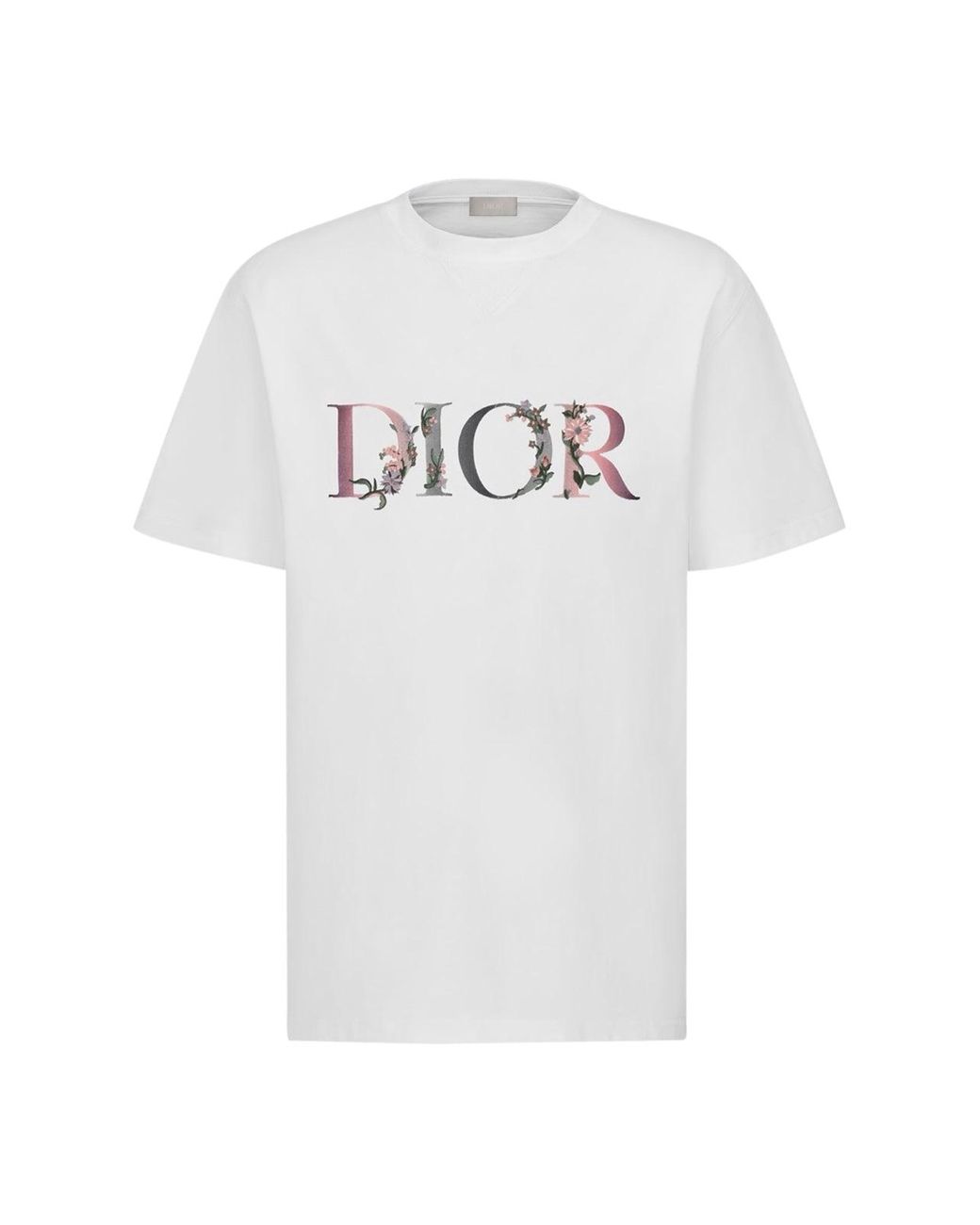 【flowerデザインが大人の可愛さを演出♡】Dior Tシャツ Dior FlowersのTシャツです