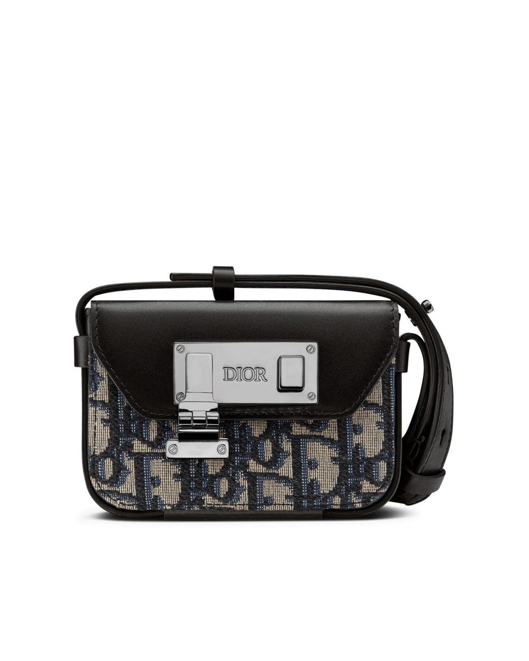 Saddle Nano Pouch Beige  Womens Dior Mini Bags  Belt Bags   Rincondelamujer