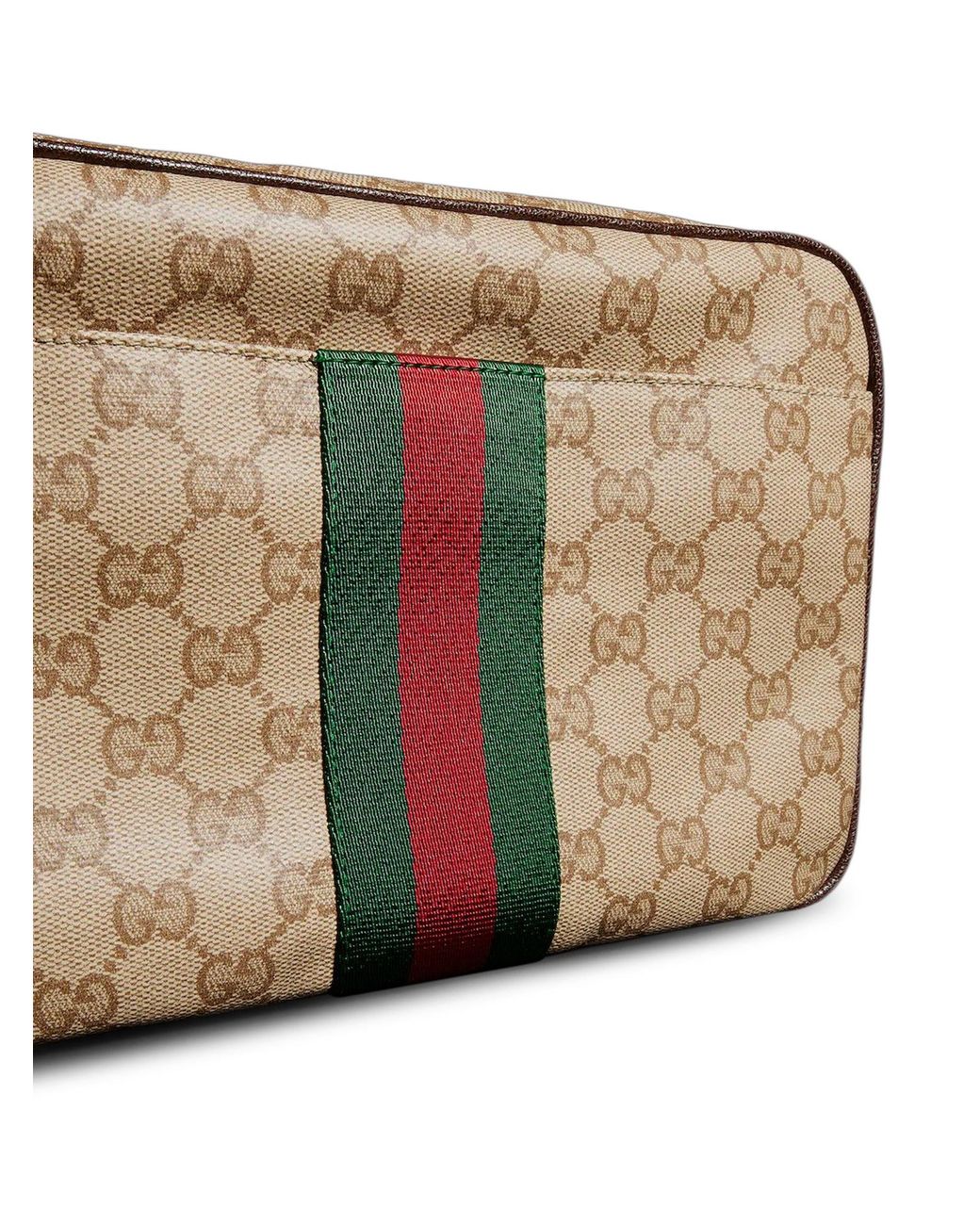 Borsa a tracolla piccola con web di Gucci in Multicolor da Uomo