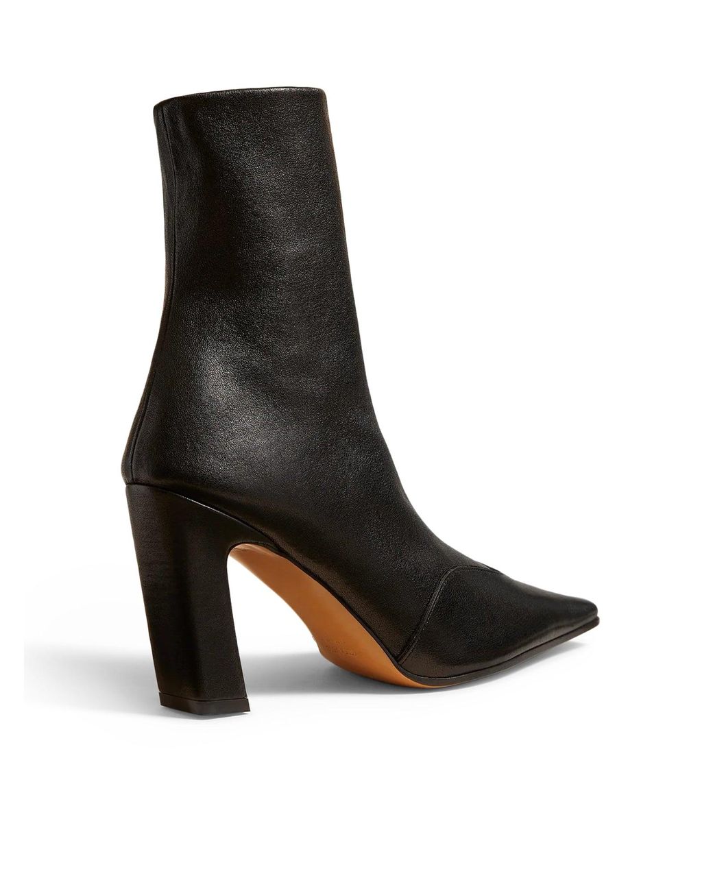 Khaite Black Ankle Boot Nevada Stretch