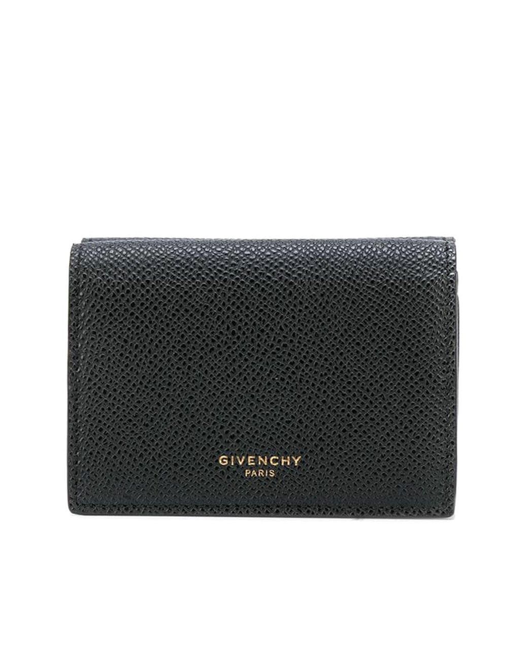 Givenchy Leather Wallet in Black for Men - Lyst