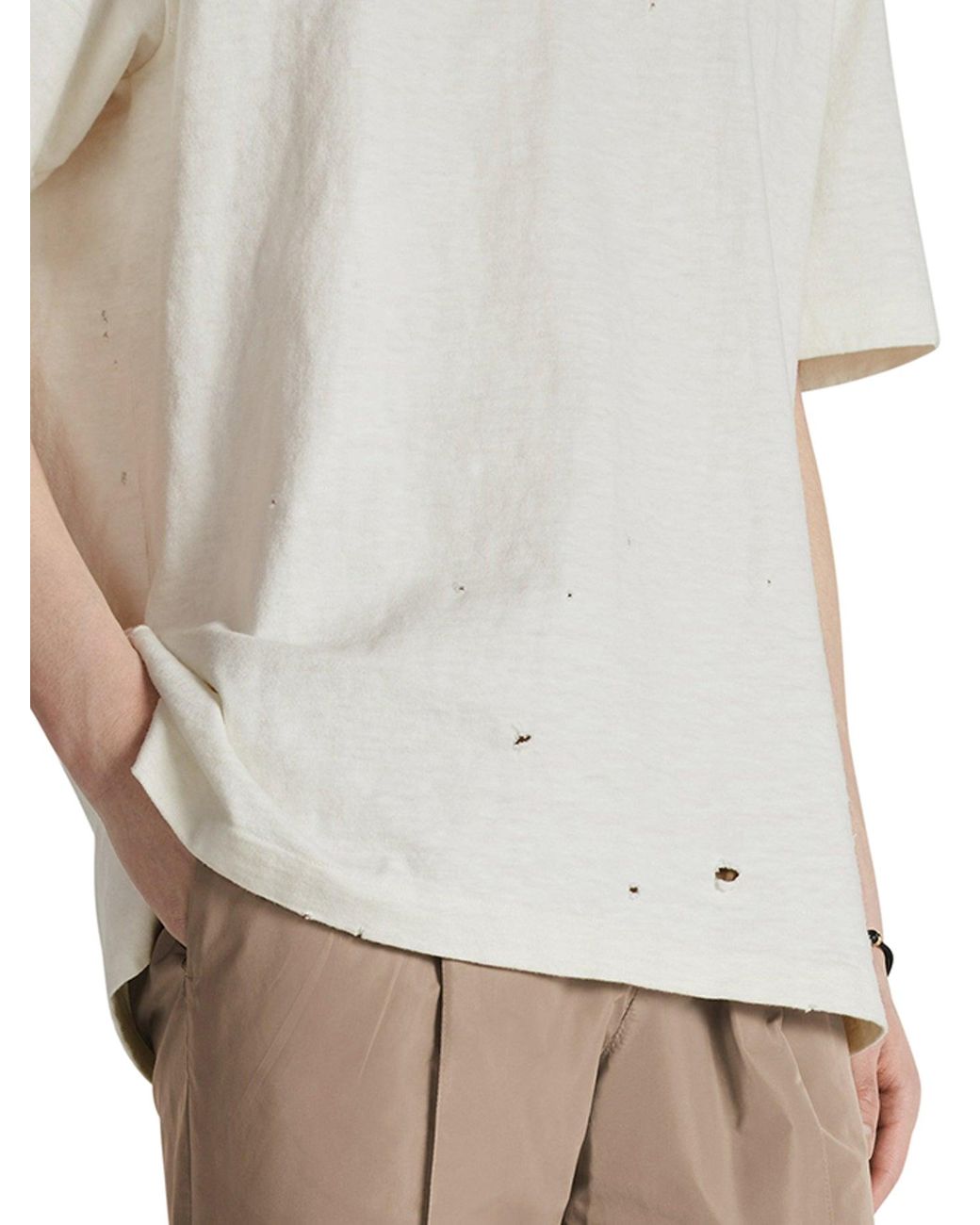 関税・送料込 DIOR COUTURE DALLA VESTIBILITA COMODA Tシャツ Dior T-Shirt Couture Con Vestibilità Comoda in White for Men