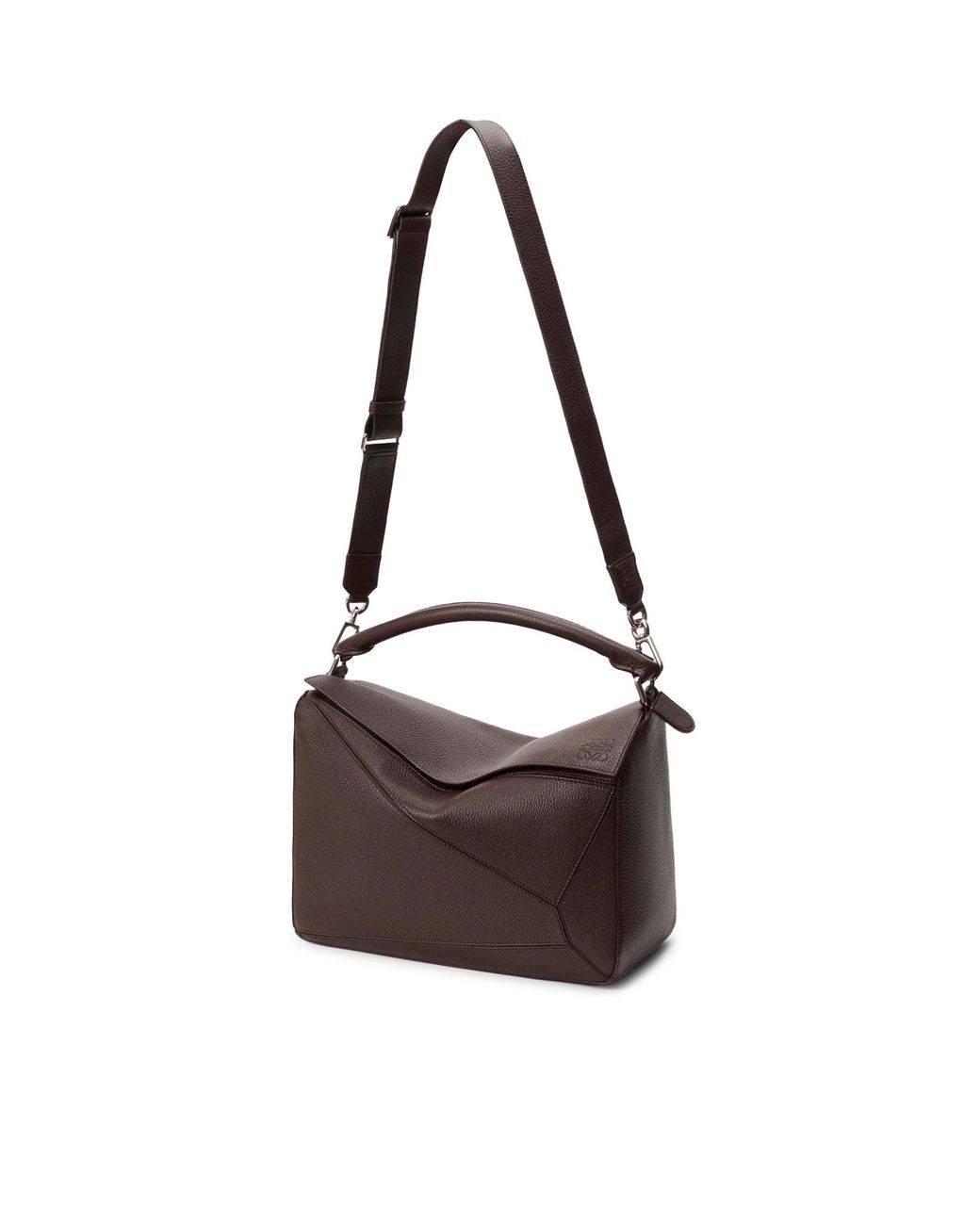 Loewe Brown Large Puzzle Bag for men