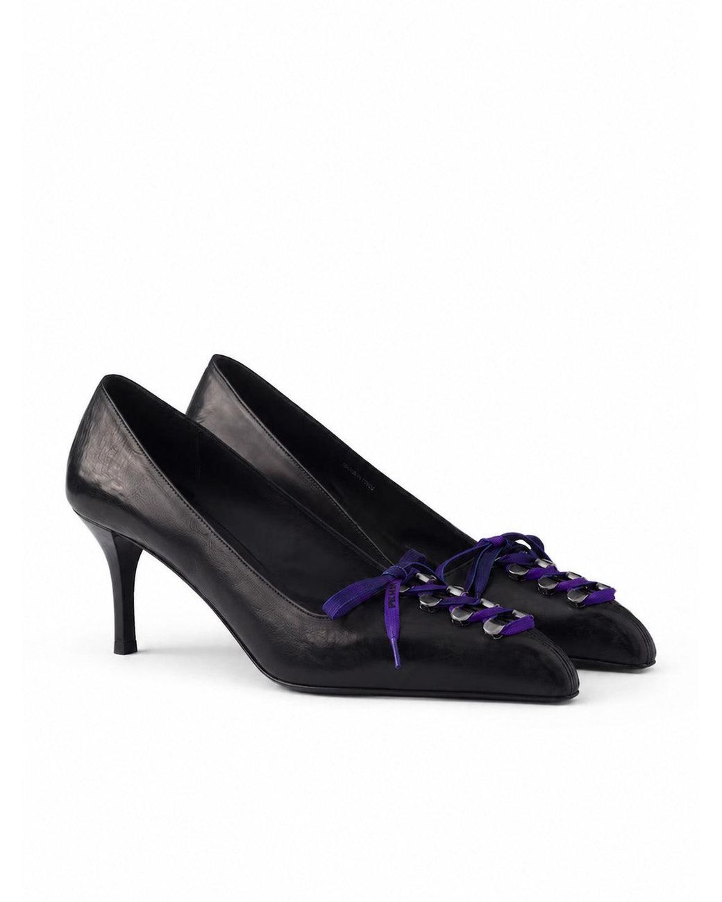Prada Blue Décolleté
