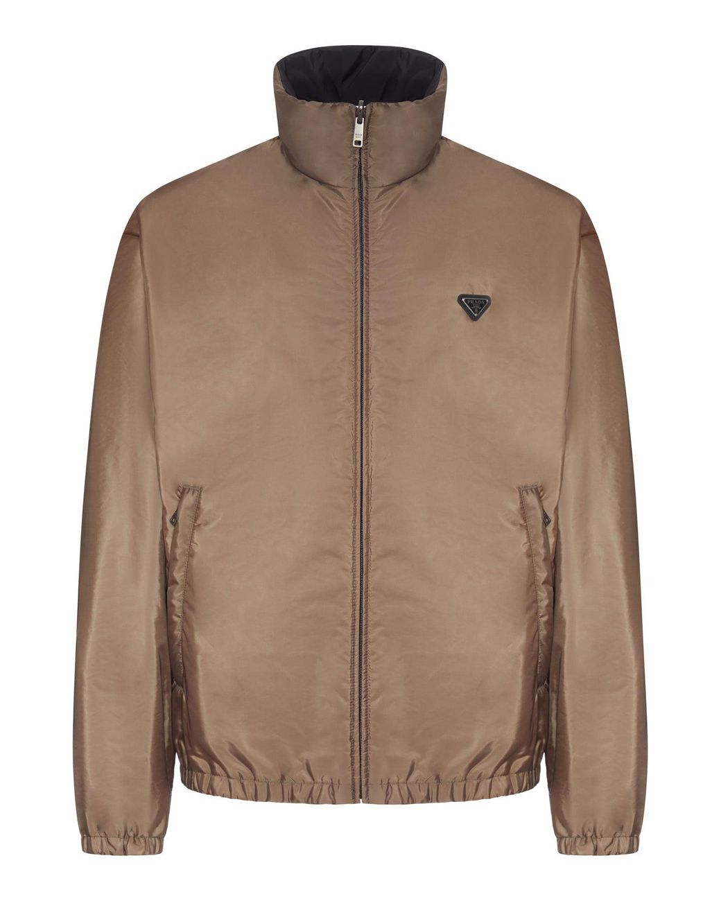 Prada Brown Re-Nylon Jacket for men