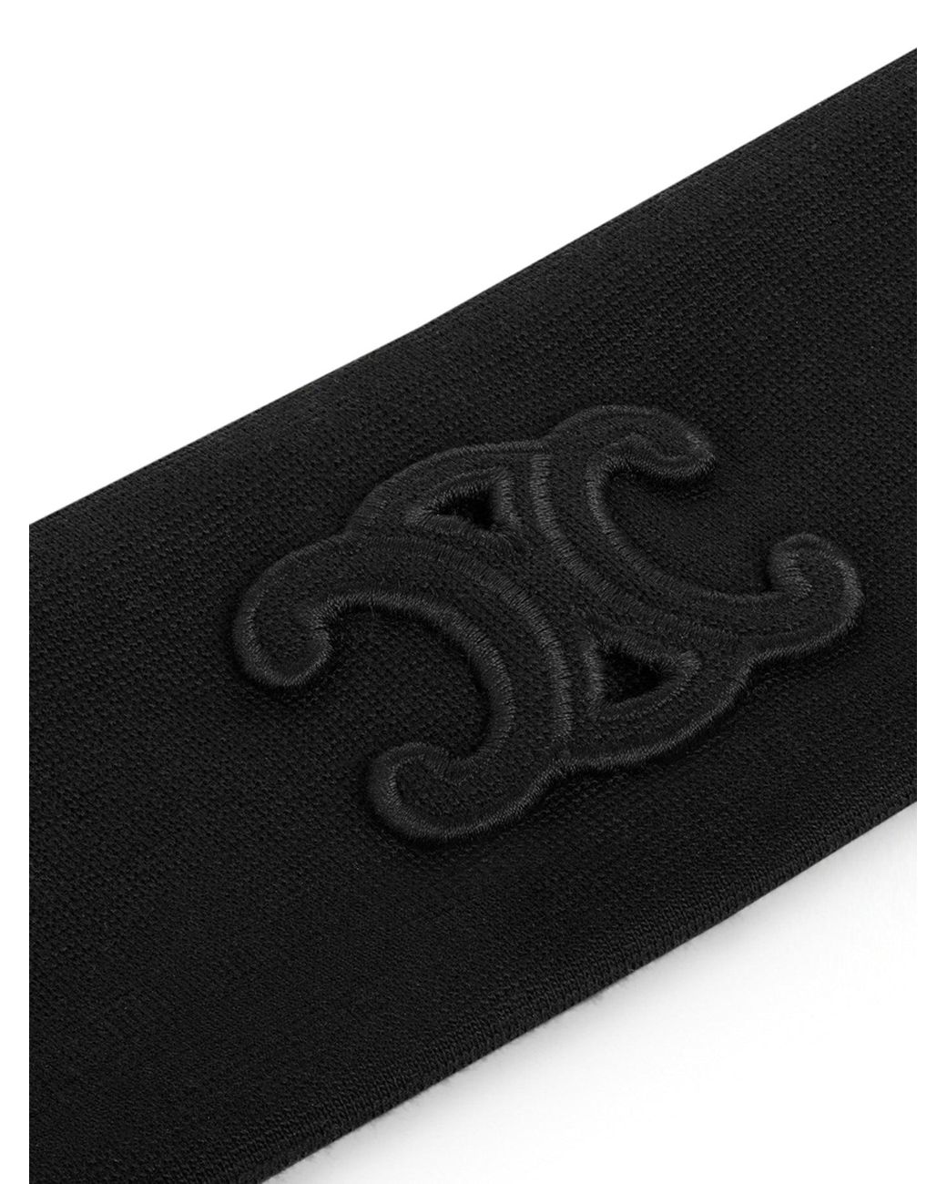 VIP【送料関税込】CELINE WOOL HEADBAND Celine Wool Headband in Black | Lyst