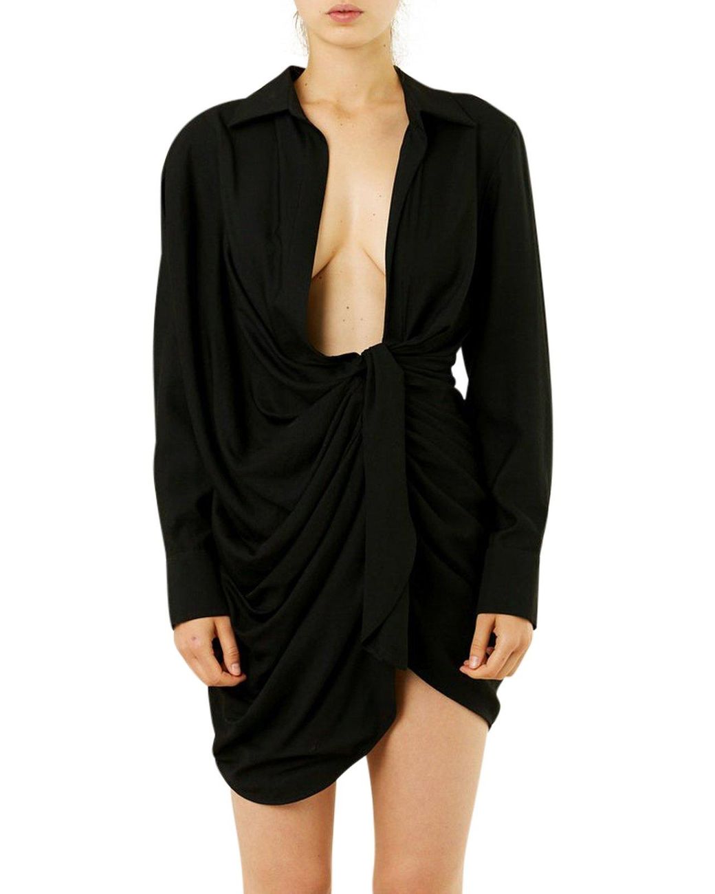 Jacquemus "la Robe Bahia" Dress in Black | Lyst