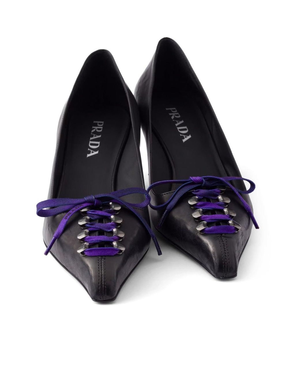 Prada Blue Décolleté