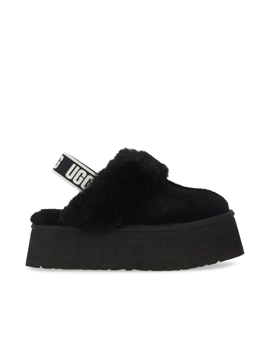 Ugg Black Funkette" Sandal