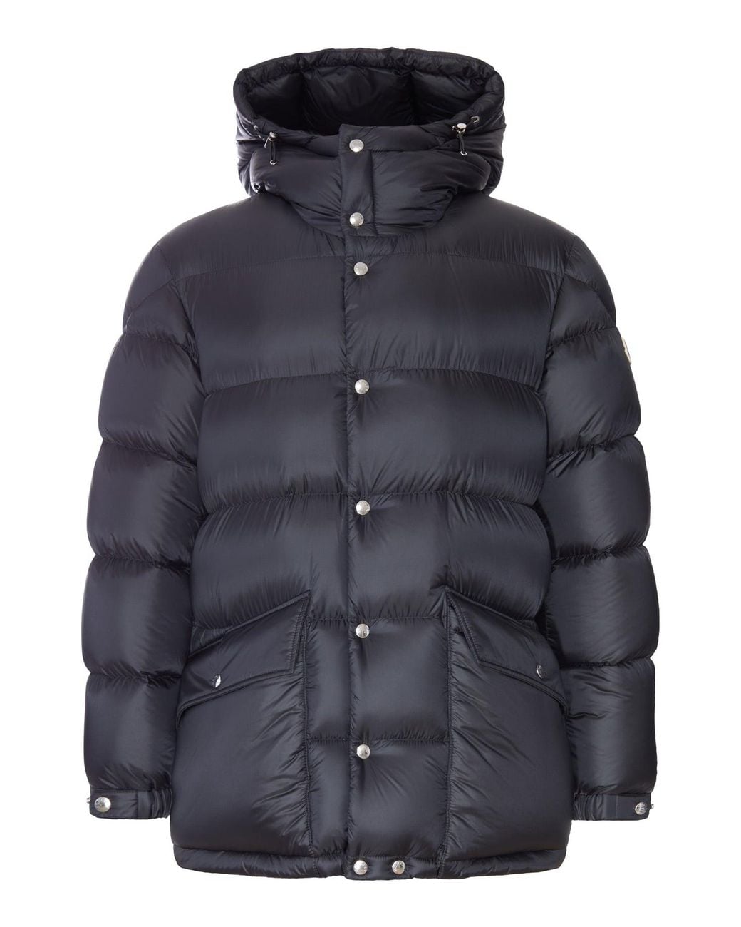 Moncler Blue Orelith Long Down Jacket With Hood for men