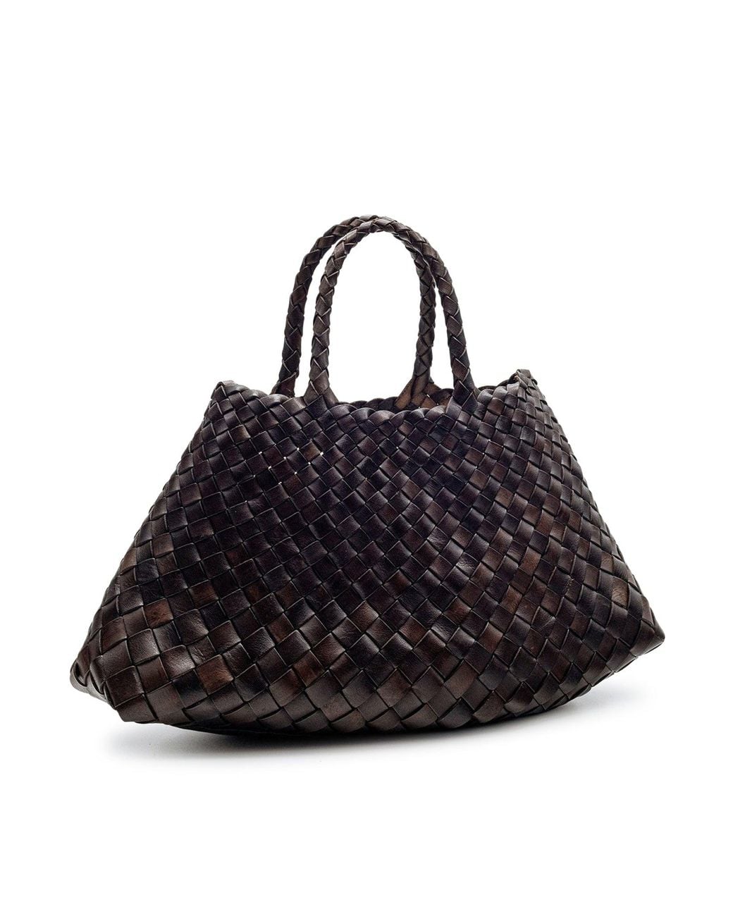 Dragon Diffusion Black Santa Croce Small Leather Bag