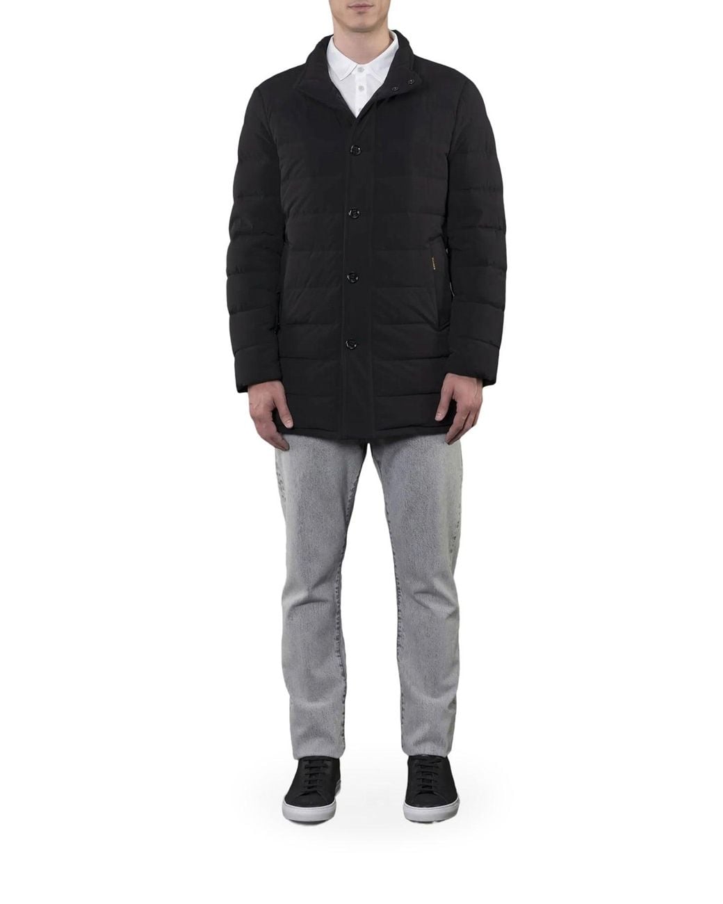 Moorer Blue Calegari-Kn Down Jacket for men