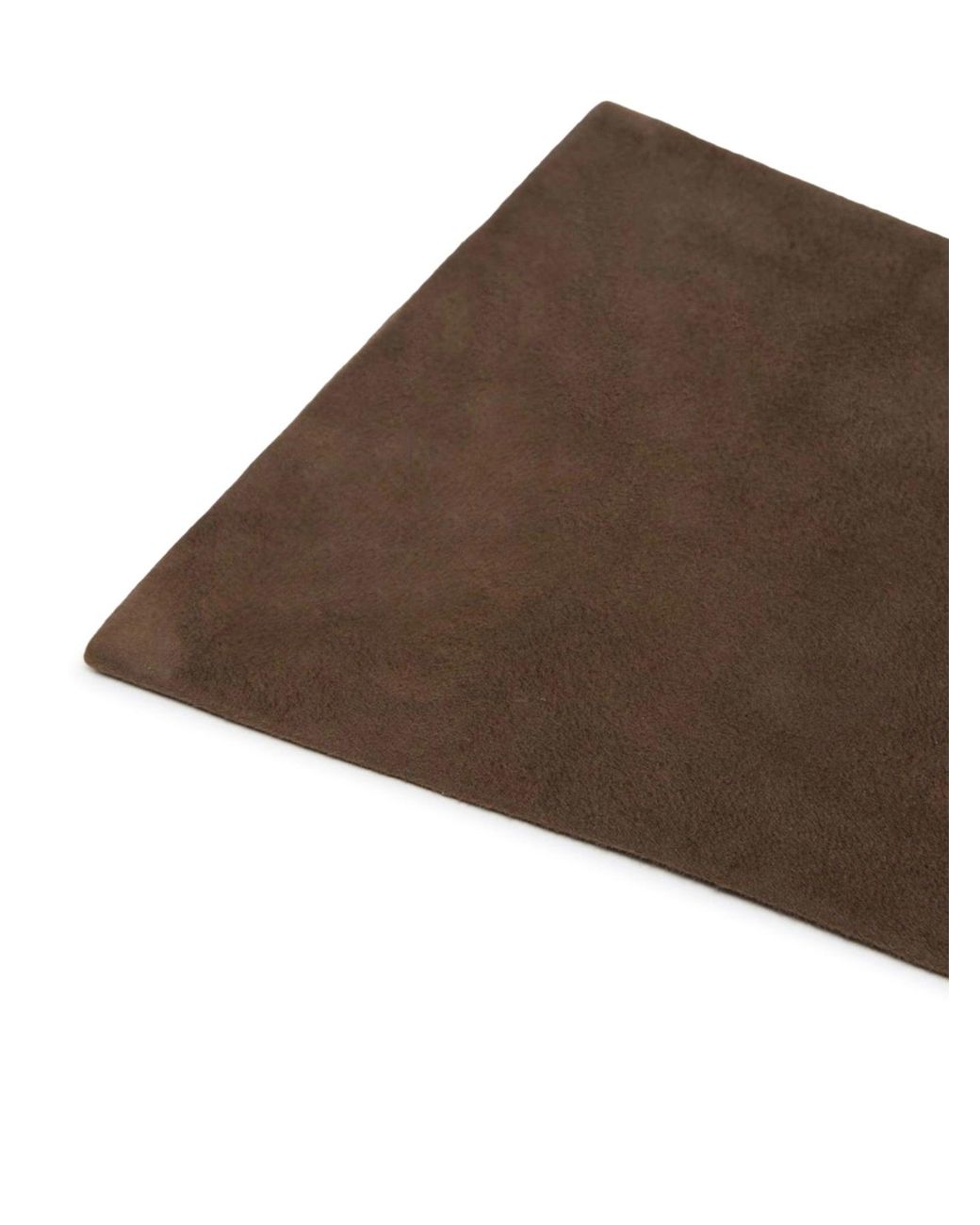 Max Mara Brown Long Suede Gloves