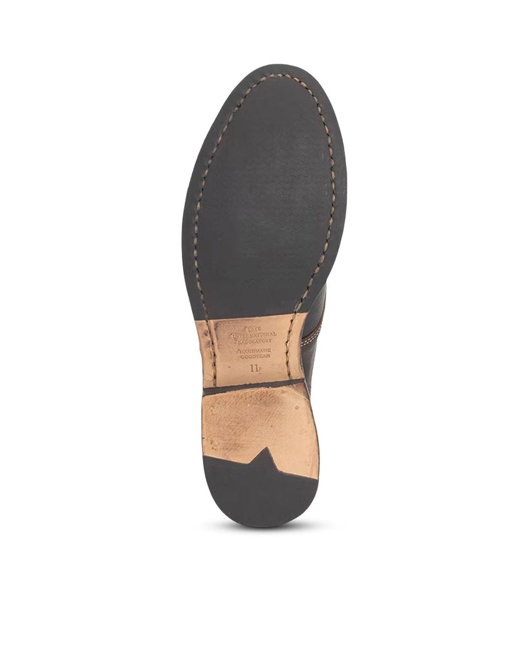 Visvim Brown Virgil Boots-Folk for men