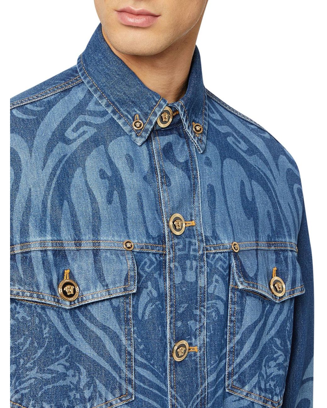Medusa store denim jacket