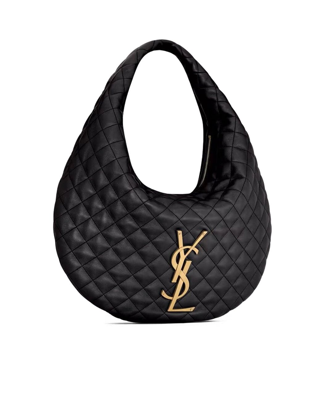 Borsa Hobo di Saint Laurent in Black
