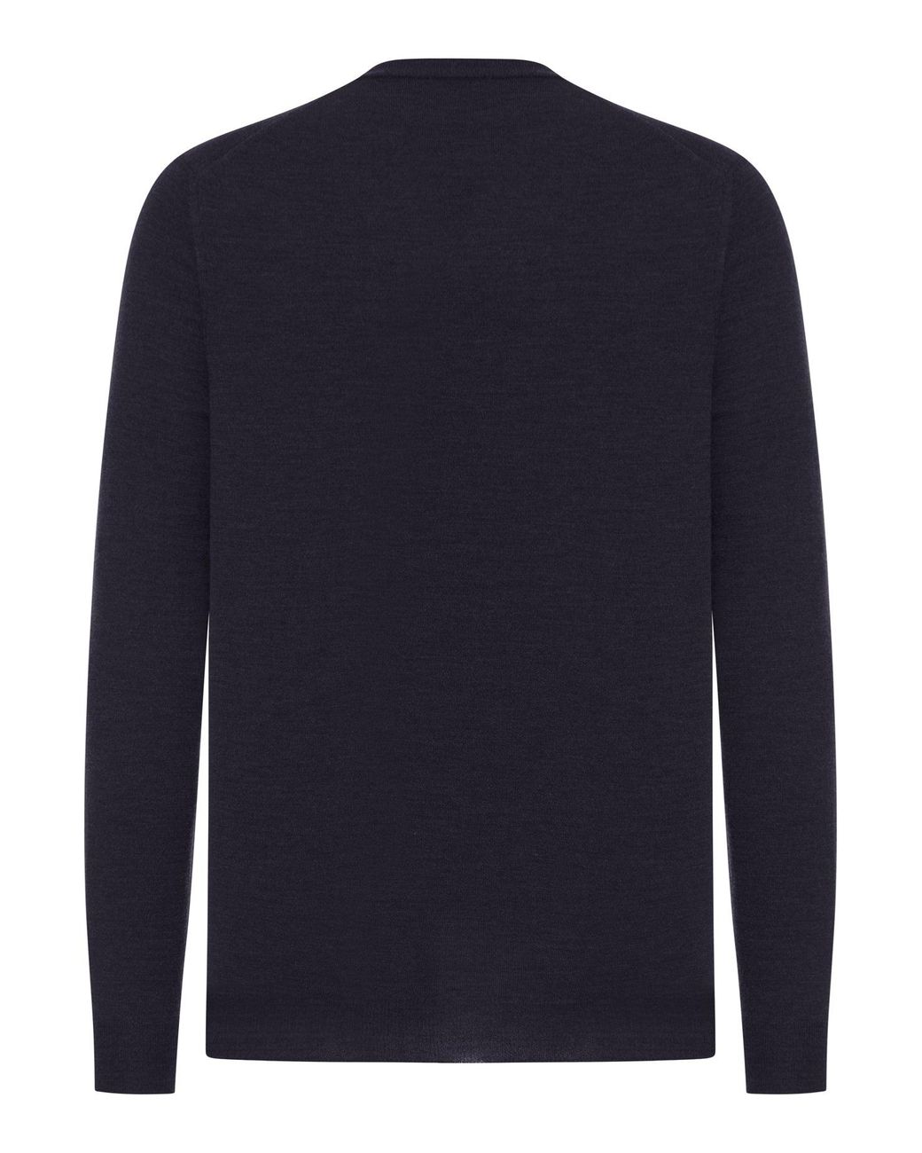 Zanone Blue V-Neck Sweater for men