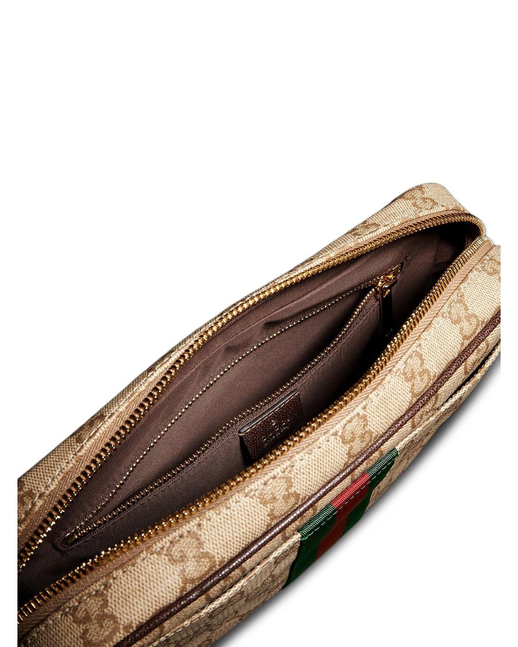 Borsa a tracolla piccola con web di Gucci in Multicolor da Uomo